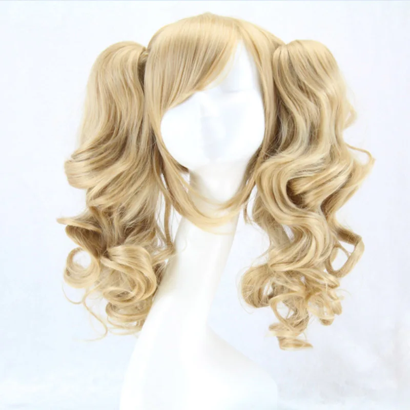 Красивый полный кудрявый парик косички волнистые волосы Косплей Костюм Аниме вечерние Синтетические длинные кудрявые парики WH998