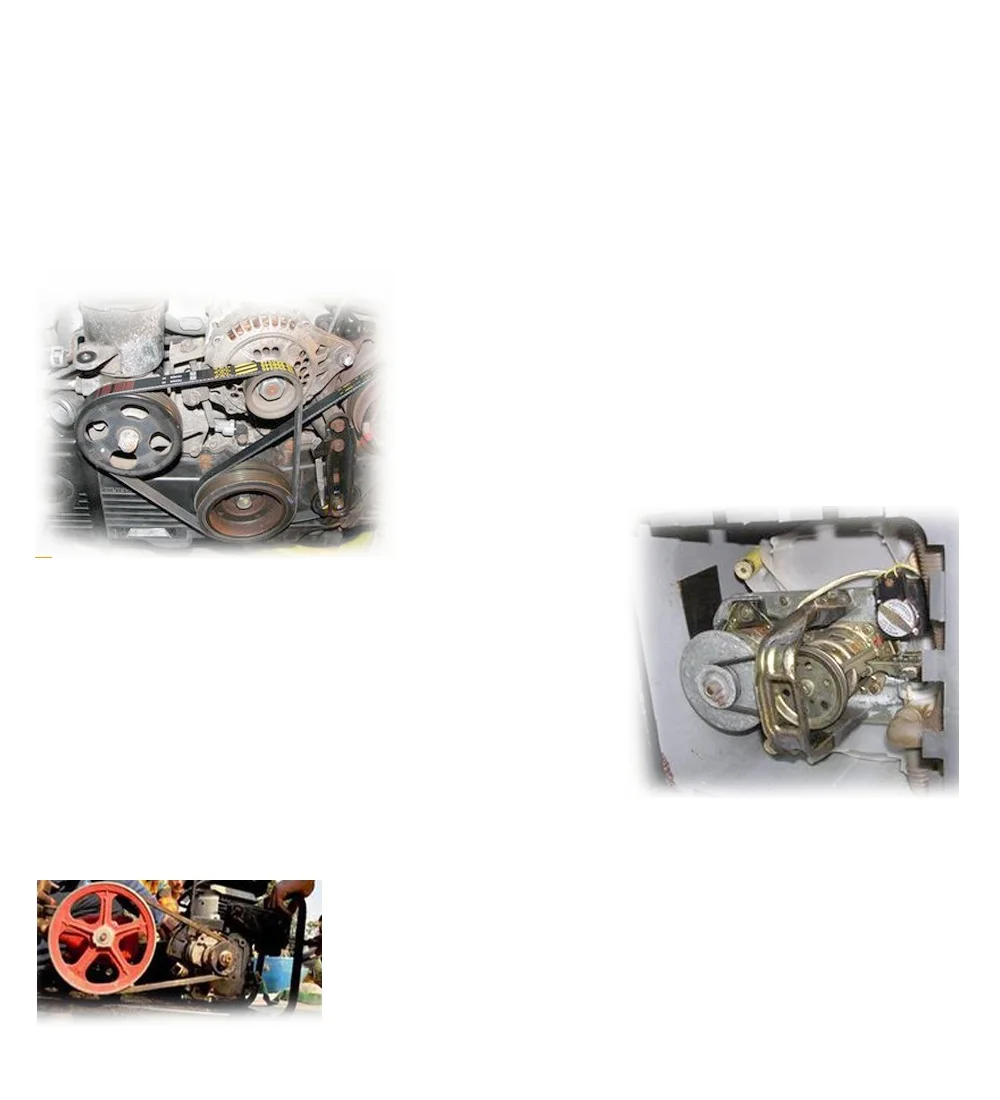 Courroie D'entraînement Vee Type A, 2 Pièces, Pour Machine A610 Li A530 A550 A560 A580 A584 A630 A635 A630 A650 A660 A680