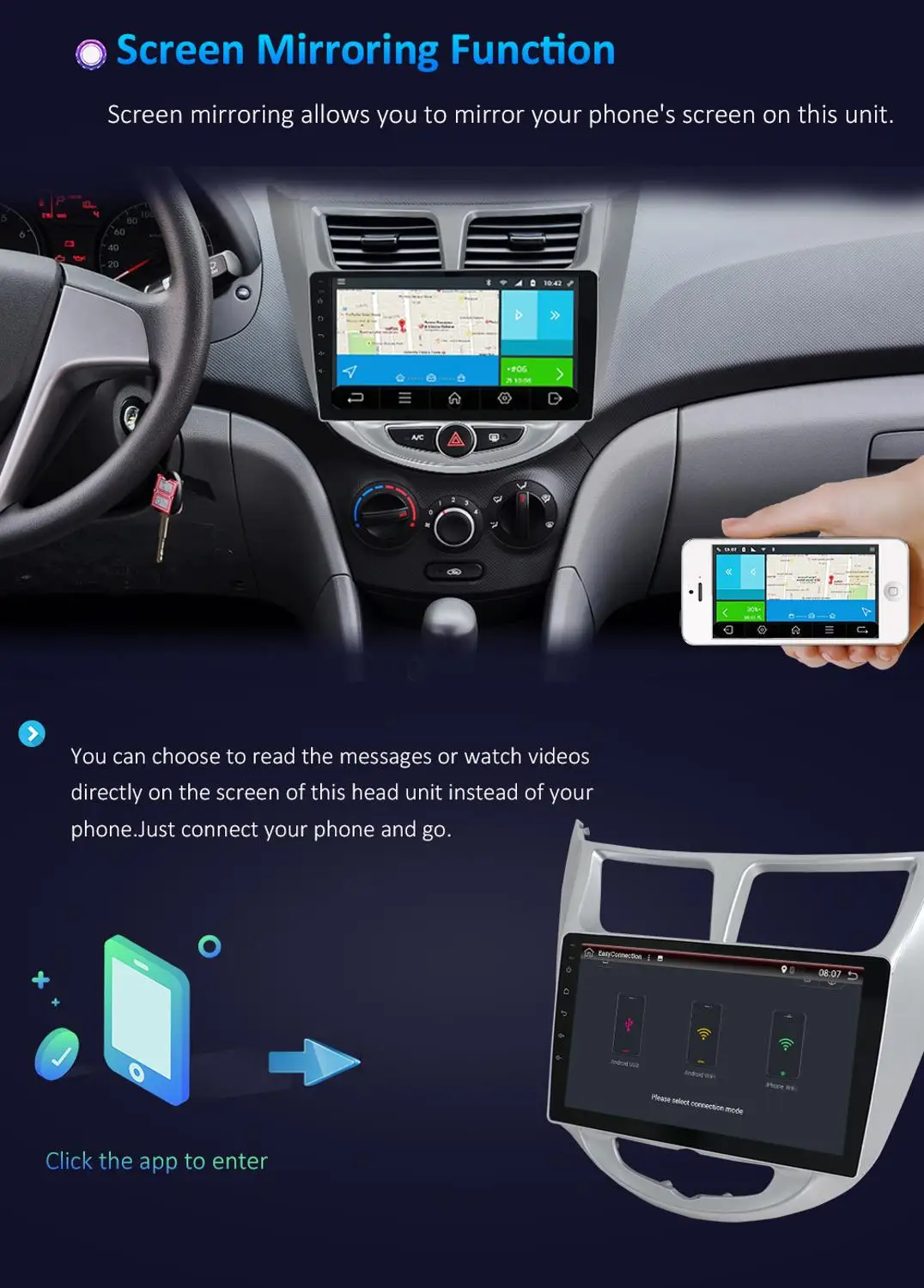 Discount Bosion 4/8 core Android 9 car dvd for Hyundai Verna 2013 2014 2015 with gps navigation radio video car stereo multimedia player 5