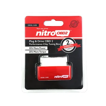 

Plug and Drive NitroOBD2 Performance Chip Tuning Box for Diesel Cars with 2 Year Warranty