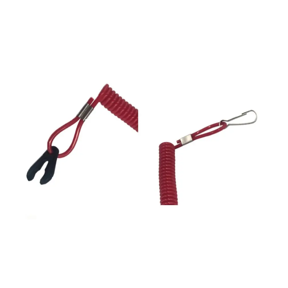 Mercury Tohatsu Marine Outboard Boat Motor Kill Switch Key Rope Safety Lanyard