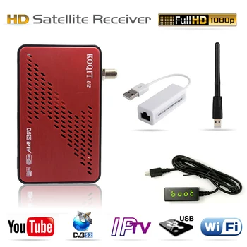 

1080P DVB-S2 Satellite Receiver DVB S2 Receptor Digital TV Box Tuner Scam /Cline Biss Vu Decoder m3u IPTV Ethernet/Wifi Youtube