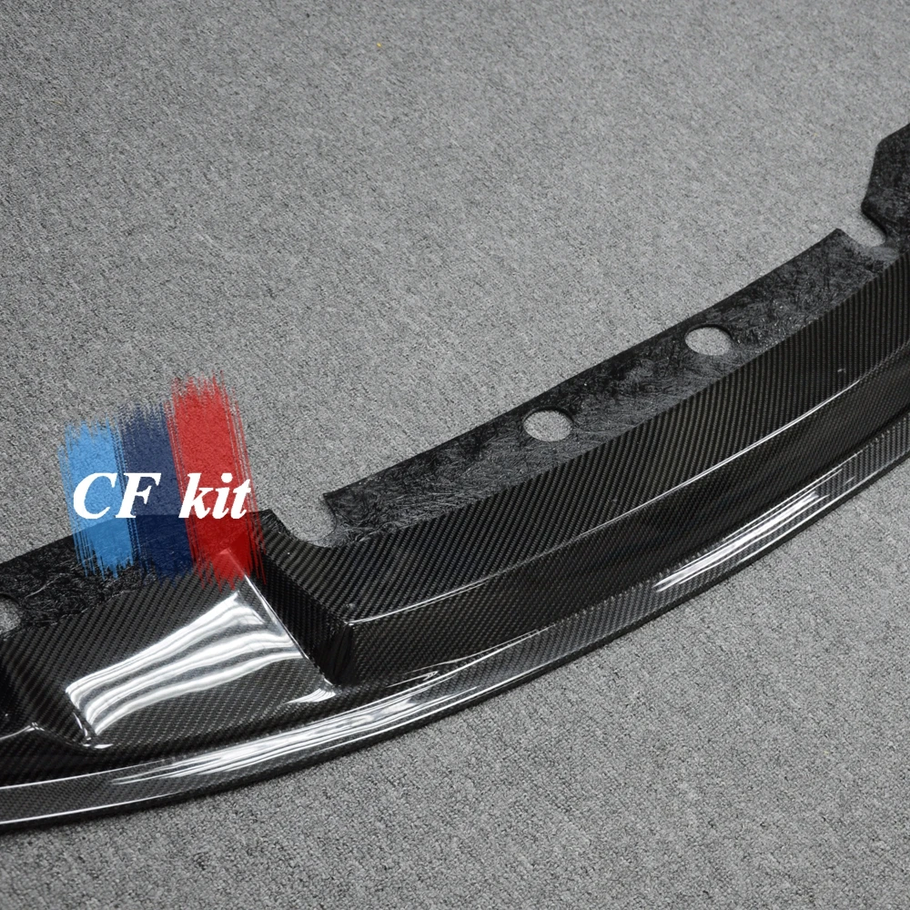 CF комплект MTC Стиль передняя губа ДЛЯ BMW- F87 M2 поверхностный бампер автомобильные аксессуары 3 к углеродное волокно автомобильный Стайлинг