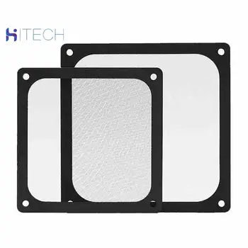 

Dustproof PVC mesh cover of magnetic frame dust collector for cooling fan of home computer case dustproof case