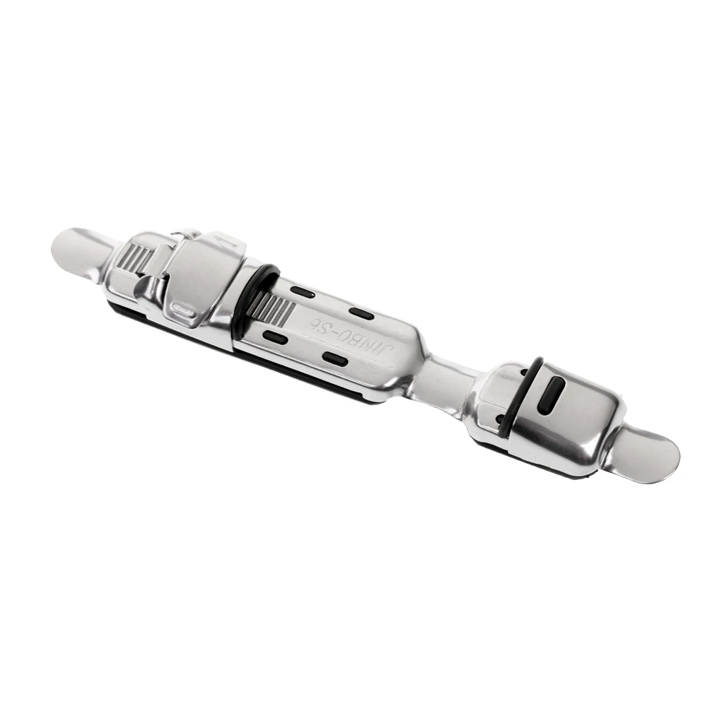 2Pcs Stainless Steel Fishing Reel Seat Deck Fishing Wheel Rod Clip Tackle Resistance to Impact and Corrosion