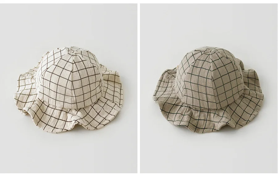 2022 New Baby Hat Summer Infant Baby Accessories Girl Beach Sun Hat Outdoor Big Brim Kids Toddler Girl Bucket Cap Bonnet Enfant