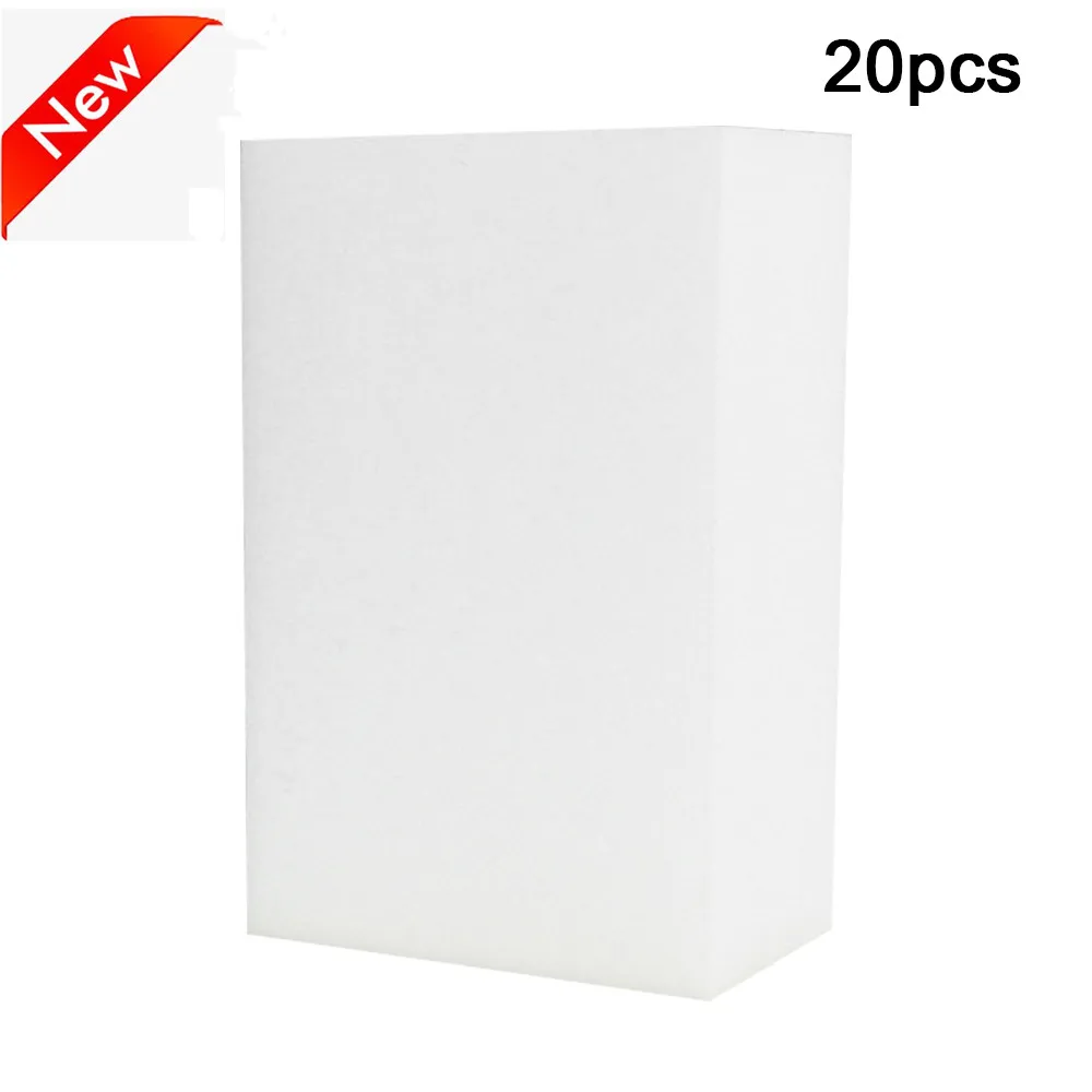 20 Pcs Sponge Eraser Kitchen Duster Wipes Home Clean Accessory Microfiber Dish Cleaning Melamine Sponge Nano Wholesale
