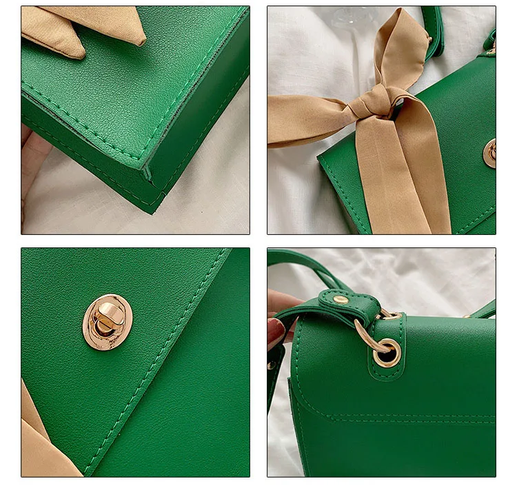 Fashion Designers Handbags Purse 2019 Women Luxury Brand Shoulder Bags For Women PU leather Shoulder Bag Green Red Black Satchels (7)