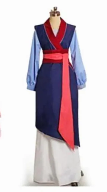 mulan blue dress