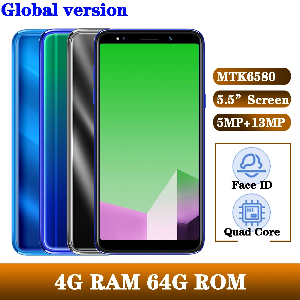 K10 смартфон с 5 5-дюймовым дисплеем четырёхъядерным процессором ОЗУ 4 Гб ПЗУ 64 ГБ 13