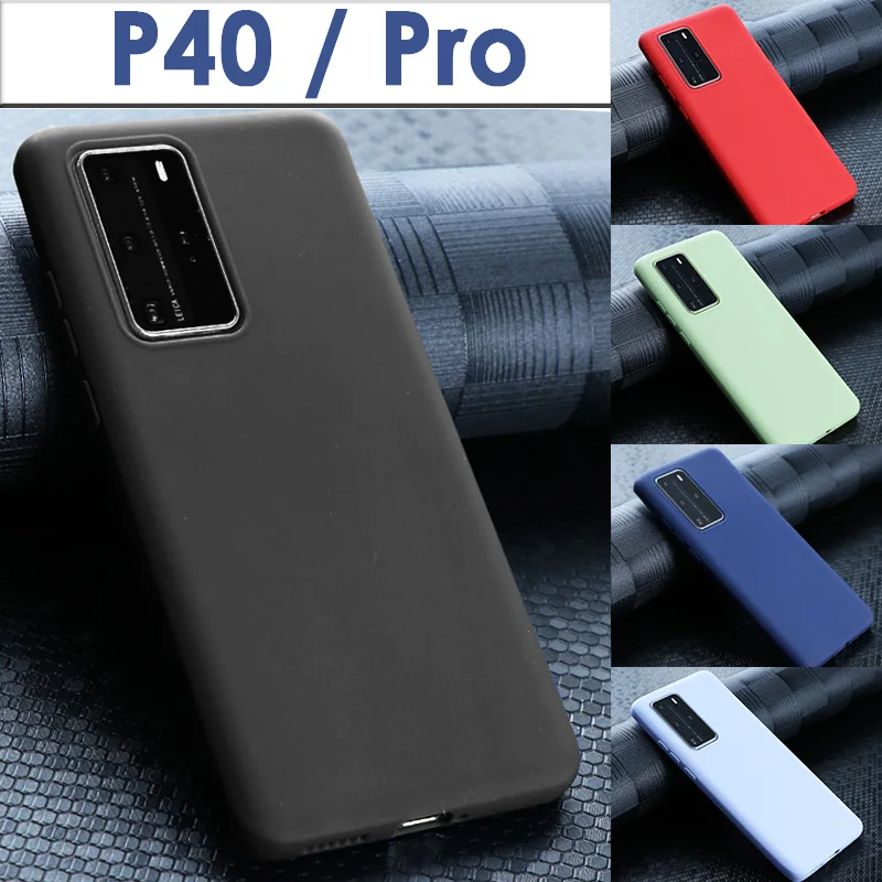 Чехол p40 для huawei p40pro 40pro защитный чехол телефона hauwei 40 p pro40 силиконовый бампер из