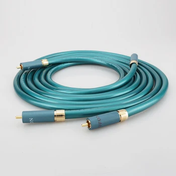 

Hifi Hi-end CD Amplifier Interconnect 2RCA to 2RCA Male Audio Cable