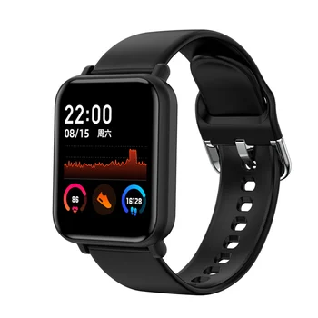 

Smart Watch Men smartwatch LED Full Touch Screen Heart Rate Blood Pressure Monitor Waterproof Fitness Watch R17 For Android iOS