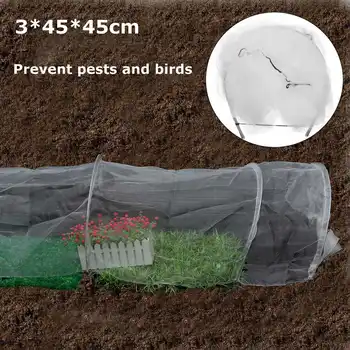 

NEW Plants Care Cover with iron frame Net Insect Bird Pest Control Vegetable Fruit Flowers Protect Garden Anti-bird Greenhouse