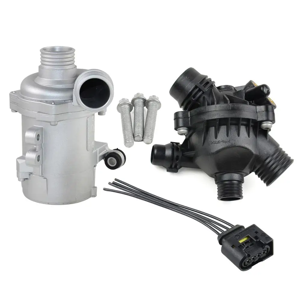 AP03 New Electric Water Pump+Thermostat Kit N52 N53 N54 for BMW 128i