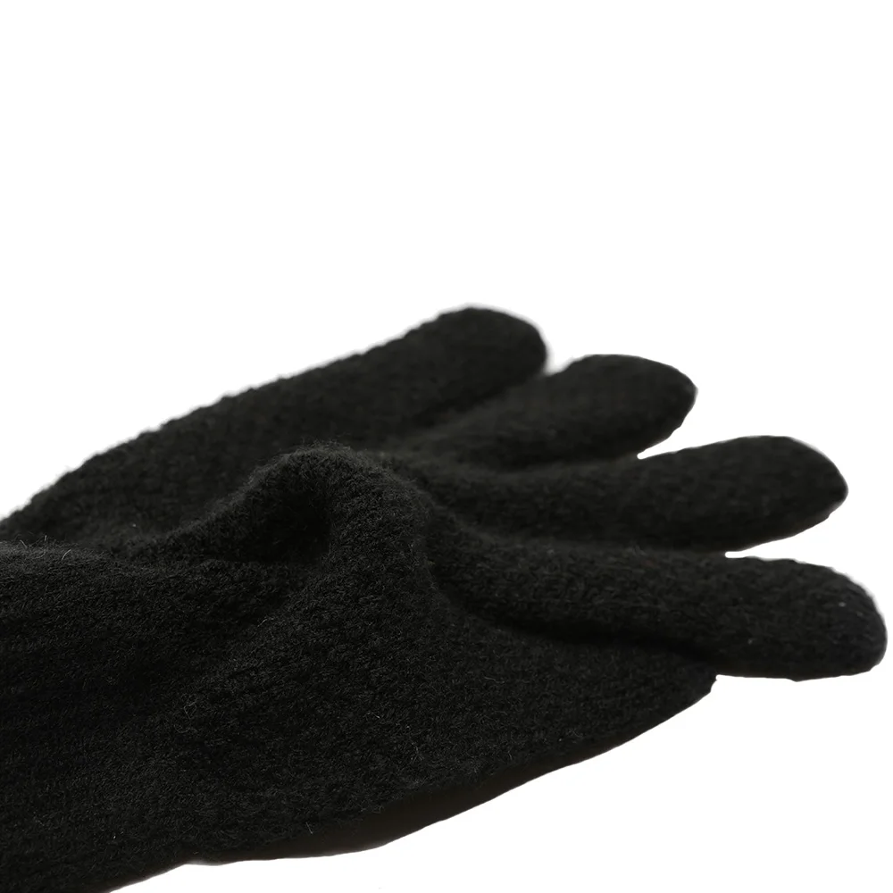 Зимние Бархатные Теплые Корейские вязаные перчатки с сенсорным экраном для мужчин и женщин, модные перчатки для вождения