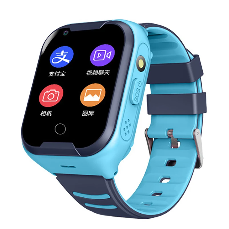  A36E 4G Kids Smart Watch Wifi GPS SOS Tracker IP67 Waterproof Children Camera Video Call Wrist Stud