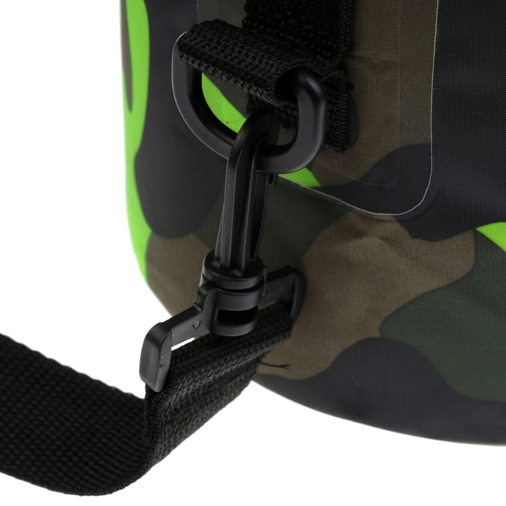 500DPVC 10L Camo Waterproof Dry Bag Sack for Kayaking Camping Rafting Waterproof Dry Bag Dry Bag for Kayaking