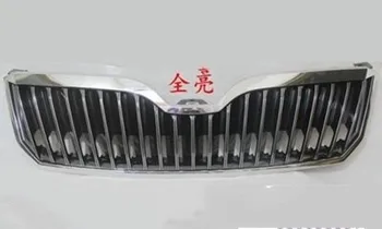 

Car styling for Skoda Superb 2013-2014 ABS Original authentic Front Grille Around Trim Racing Grills Trim