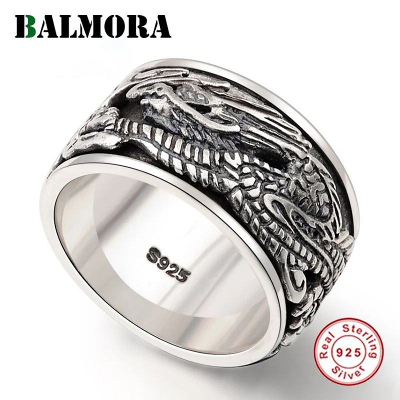 Серебряное кольцо BALMORA в виде древнего китайского животного винтажное