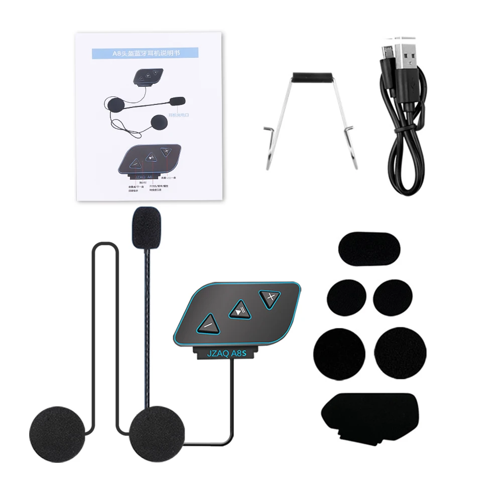 Headset Helm Moto 3000Mah Earphone 