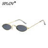 Retro Small Oval Sunglasses Men Women SteamPunk Vintage Sun Glasses Street Fashion Eyewear Stylish Shades Oculos de Sol UV400 ► Photo 3/6