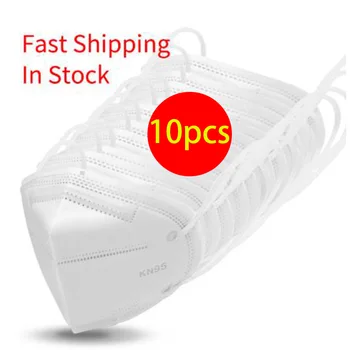 

High Quality 10PCS Mouth Face Mask Dust Anti Infection Masks PM2.5 Anti-fog Pollution Protective Reusable