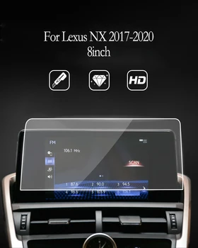

Car Screen Protector for Lexus NX200t/h NX300t/h Series of Interior Car GPS Navigation Tempered Glass Screen Protective Film 8in