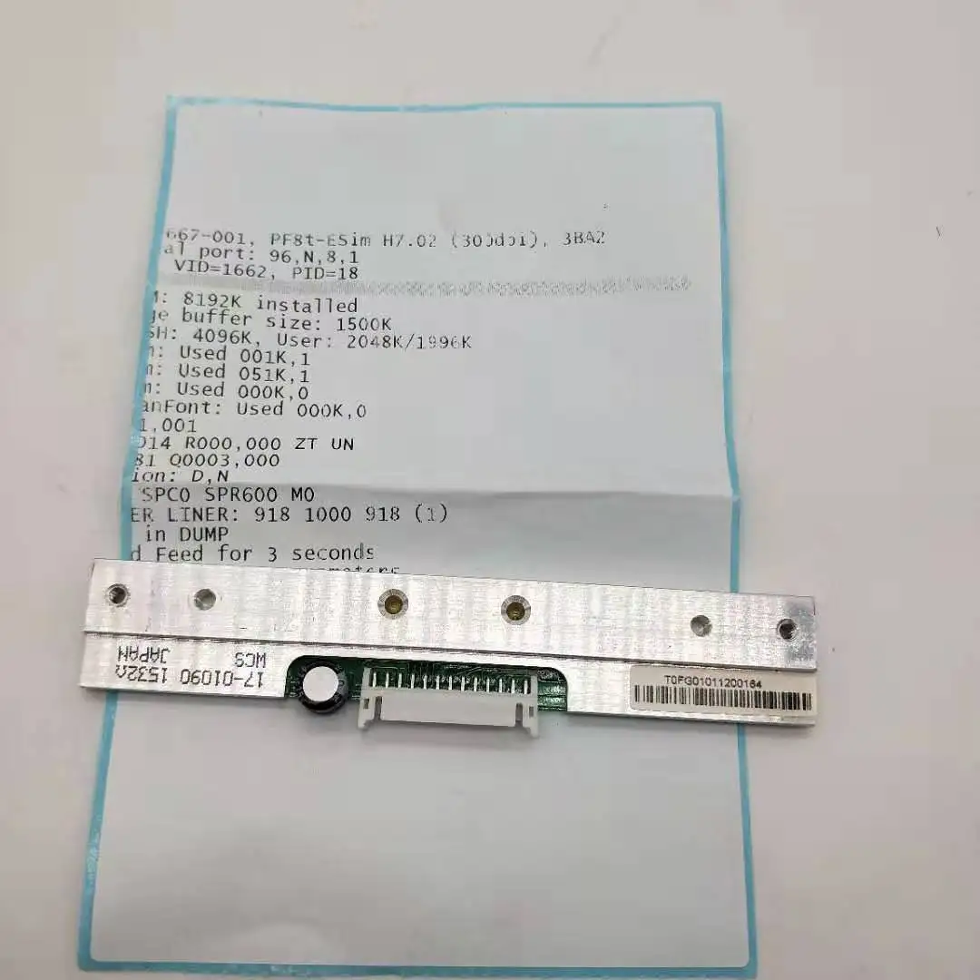 Печатающая головка для настольного термоэтикеточного принтера Intermec PF8T 300 точек/дюйм