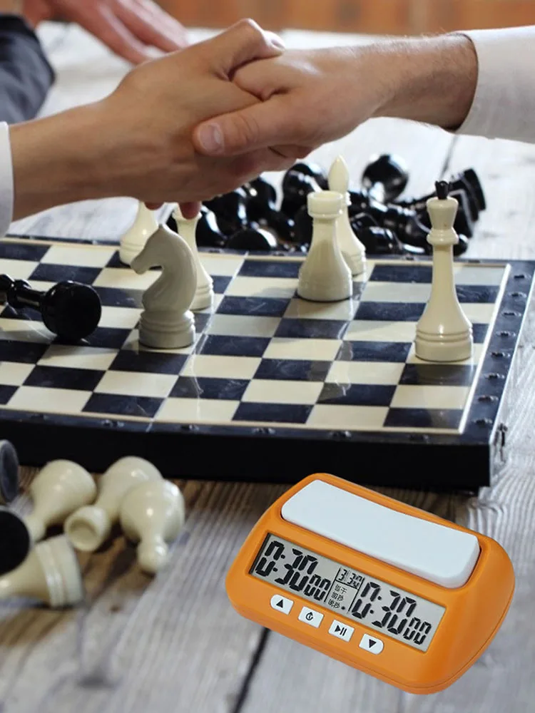 Chess Clock Board Games Digital Watch Count Up Down Timer Digital Chess Timer With Alarm Function Competition Board Game Clock 6