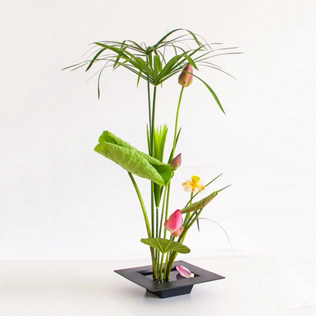 Ikebana Tray Vase Container Flower Arranging Base Holder~Various Shape Bonsai Flower Container Ikebana Pot Tray Vase