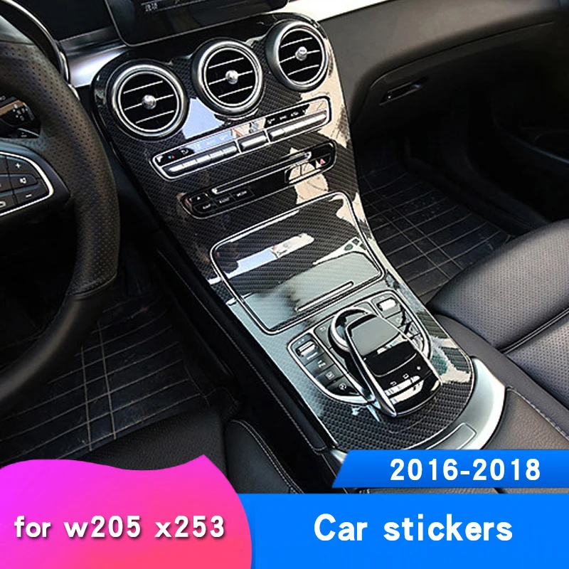 Стикеры для автомобиля из углеродного волокна Mercedes Benz GLC X253 W205 модификация