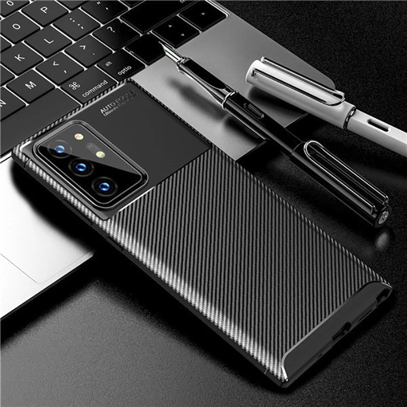 

note 20 S20 Ultra Plus Case Carbon Fiber For Samsung note 10 lite A50 A70 A51 A71 Hydrogel Flim note 20 S20 Ultra Plus Cover