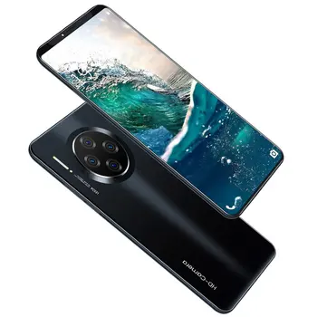 

6.1" Smartphone for Mate33 Pro Big Screen Android Phone Hd Display Hd Camera Twilight Streamline Fashion Shape Mobile Phone