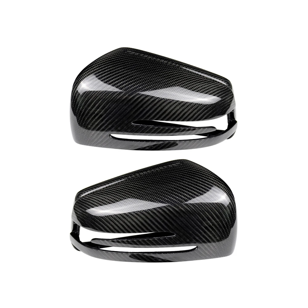 

Carbon Fiber Side Wing Rear View Mirror Cover Rearview Mirror Caps Fit For Mercedes Class W204 W212 W207 W176 W218