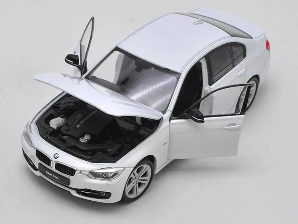 Welly 1/24 1:24 BMW 3 серия 335 335I спортивный гоночный автомобиль литой дисплей