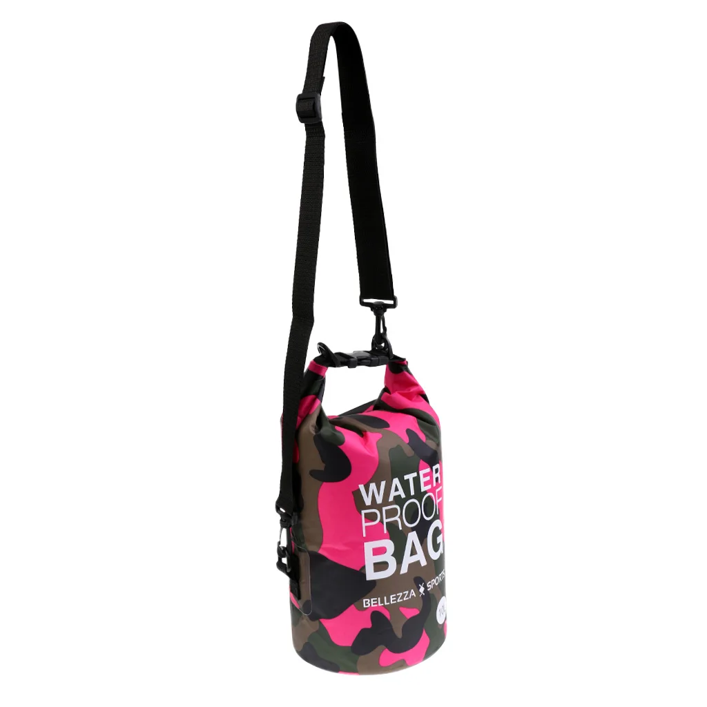 500DPVC 10L Camo Waterproof Dry Bag Sack for Kayaking Camping Rafting Waterproof Dry Bag Dry Bag for Kayaking