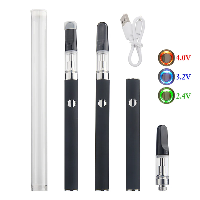 

1pcs Preheat VV Bottom Charge Battery Kit with 350Mah Vape C-BD Oil Cartridge 510 Vaporizer Pen