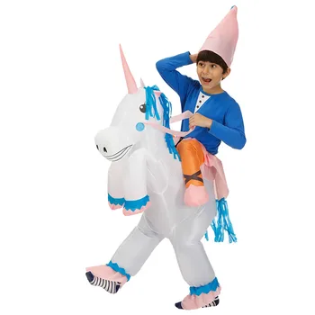 

Party Hallowen Inflatable Three-dimensional Eco-friendly Cute Dinosaur Mount White Child Adult Outdoor Indoor Cosplay