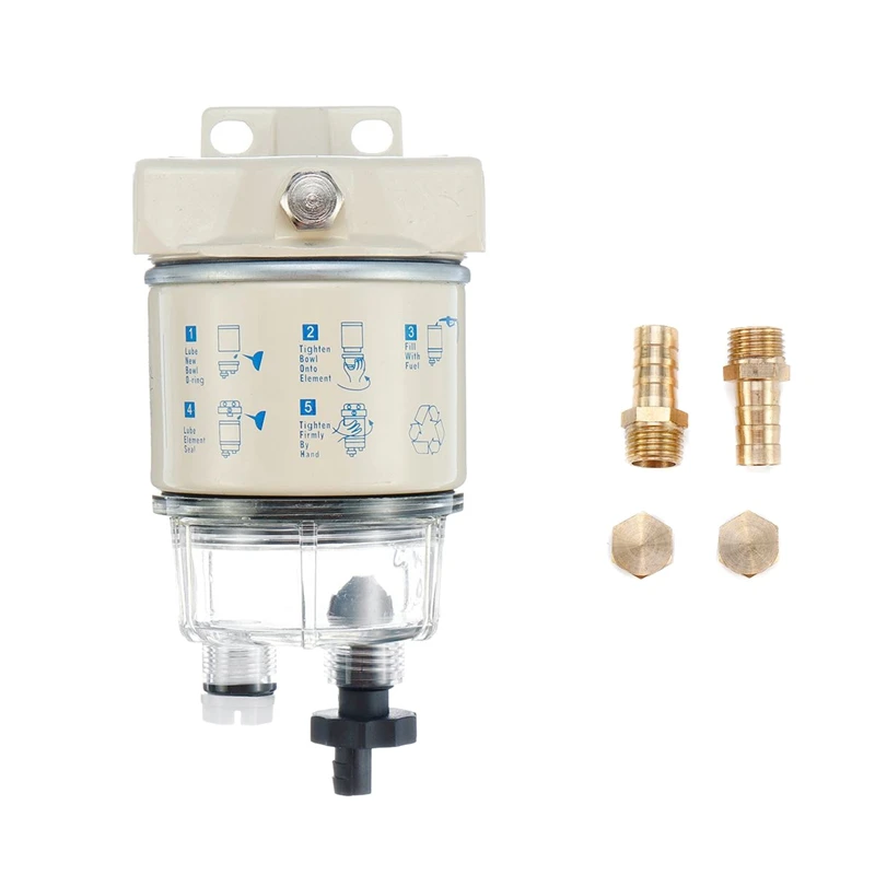 R12T Marine Fuel Filter Water Separator Diesel-Engine for Racor 140R 120AT S3240 NPT ZG1/4-19 Car Combo | Автомобили и мотоциклы