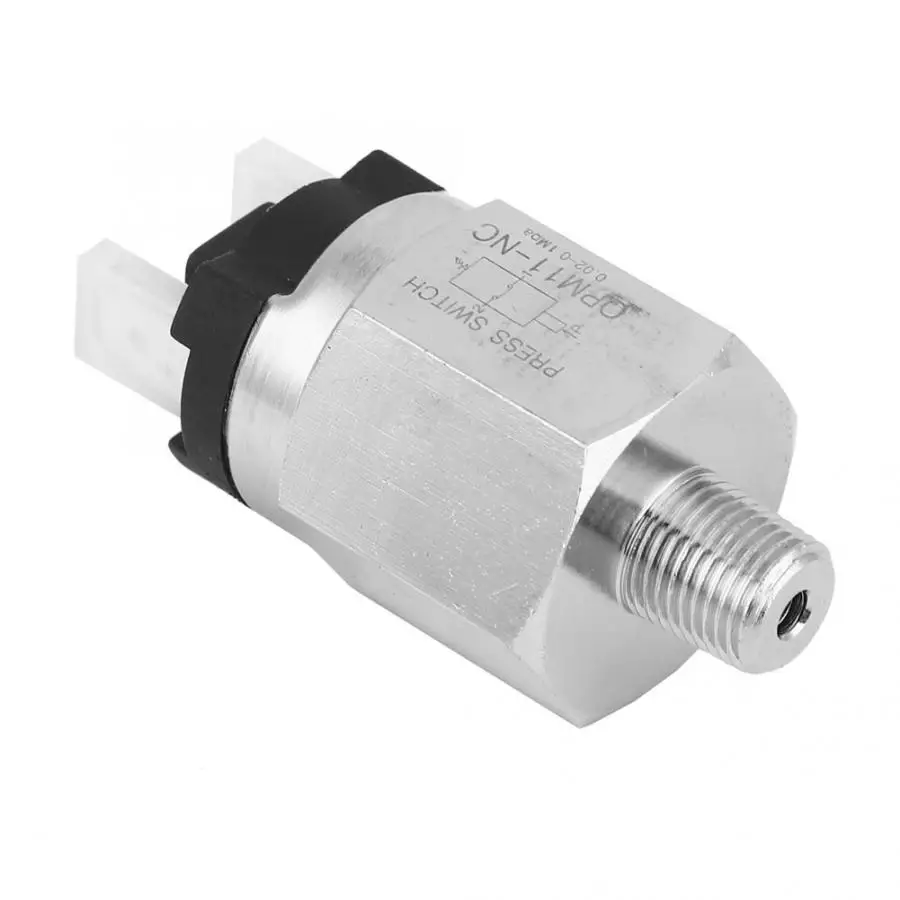 Регулируемый переключатель давления воздуха NC G1/8in AC220V 48VAC/DC 0 02 ~ 0.1Mpa поворотный