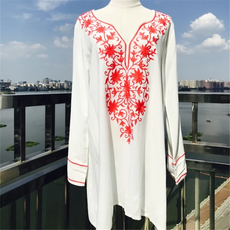Новое поступление Пляжная накидка вискозный купальник с вышивкой женское мягкое
