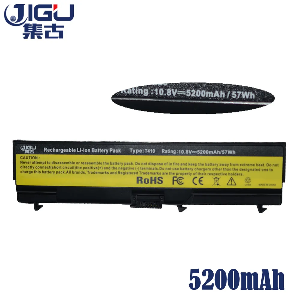 Аккумулятор JIGU 42T4235 для Lenovo ThinkPad Edge L410 T420 T410 L420 T510 E40 E50 L512 L412 L421 L510 L520 SL410 SL510 W510