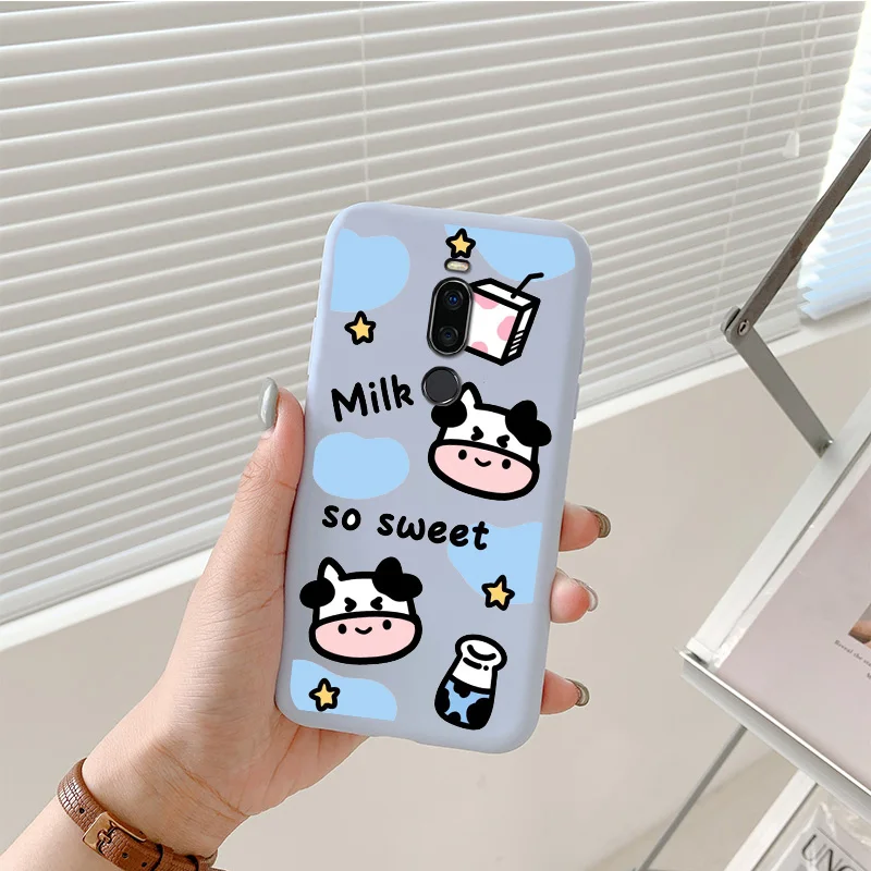 Cute Animal Pattern Phone Cover For Meizu X8 Case Cartoon Soft Silicone Painted Shell Shockproof Protection Bags 