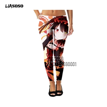 

LIASOSO 3D Print Anime Date A Live Girls Ladies Women Legging Retro Gothic Fitness Leggings Ankle Pants Women Clothes Outerwear
