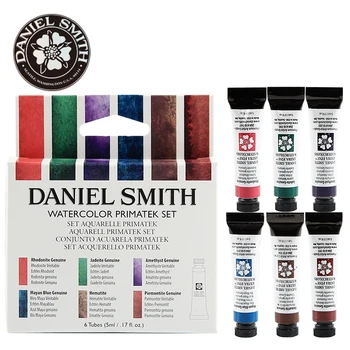 

USA/America Daniel Smith Master Original Solid Watercolor DS Mineral Pigment Set Tube Mounting Aquarela Castagnet's Artist