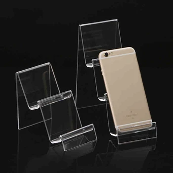

Acrylic Transparent Display Shelf Multilayers Mobile Cellphone Wallet Sun Glasses Storage Rack Jewelry Display Organizer Stand