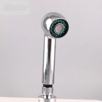 

Kitchen Dish Washing Basin Hand Pull Type Faucet Nozzle Shampoo Sink Stretchable Sprinkler Two Functions Water Outlet Shower