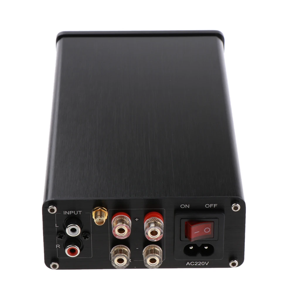 Bluetooth 4.2 Mini Hi-Fi Speaker Amplifier Compact Stereo Integrated Amplifier Soundbox, Compatible for Home Desktop