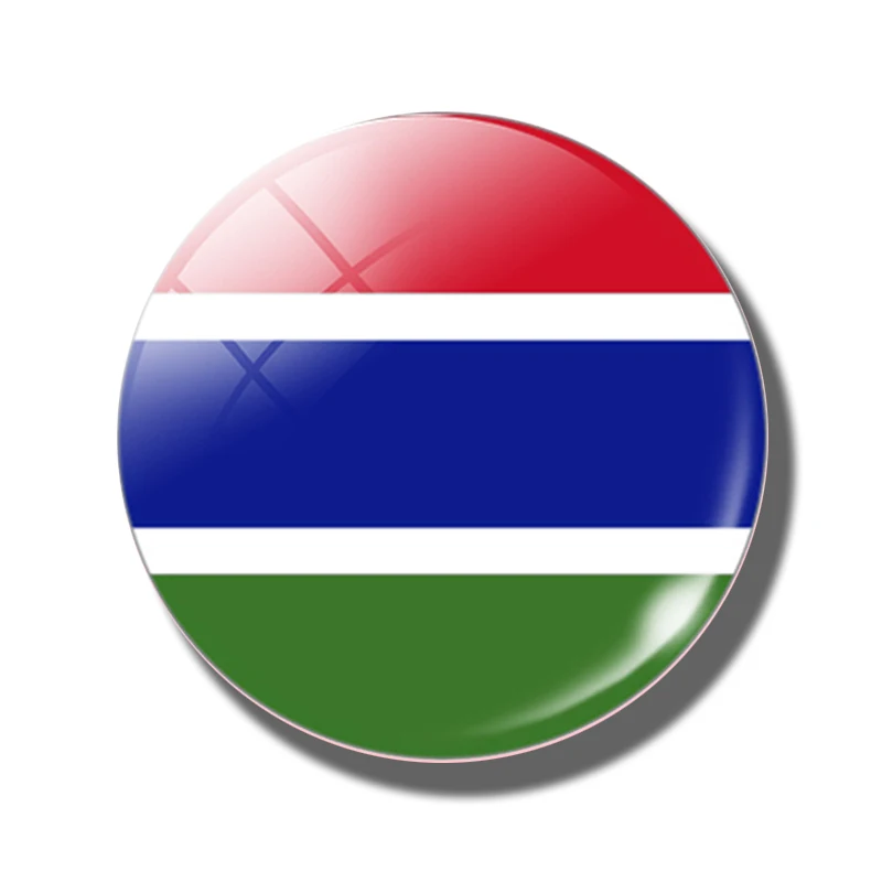 Sehenswürdigkeiten The Gambia,Westafrika Souvenir Neuheit Kühlschrank-magnet 